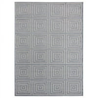 150 180 0.36 Сив сив полиестер олефин огромен килим