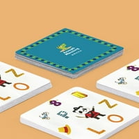 BO Memory Match Match карти Съчетаващи двойки картички Образователни играчки за деца Подаръци за рожден ден на рождения ден Семейство парти за благоприятност