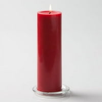 Ричланд стълб свещи 3 x9 червен комплект от 12