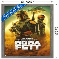 Star Wars: Книгата на Boba Fett - ключов арт стенен плакат, 14.725 22.375