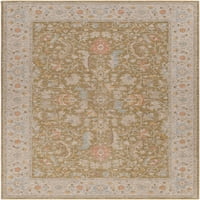 Сурия традиционен Авангард 7 '10 кръгли килими с камила АВТ2374-710-та