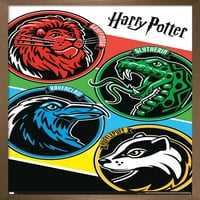 Светът на Wizarding: Хари Потър - Цветни гребни плакати, 14.725 22.375