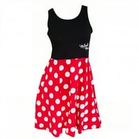 Minnie Mouse Red Polka Dot Дамски рокля-голям