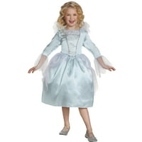 Маскировка малко дете момичета фея кръстница класически костюм - размер 3Т-4Т